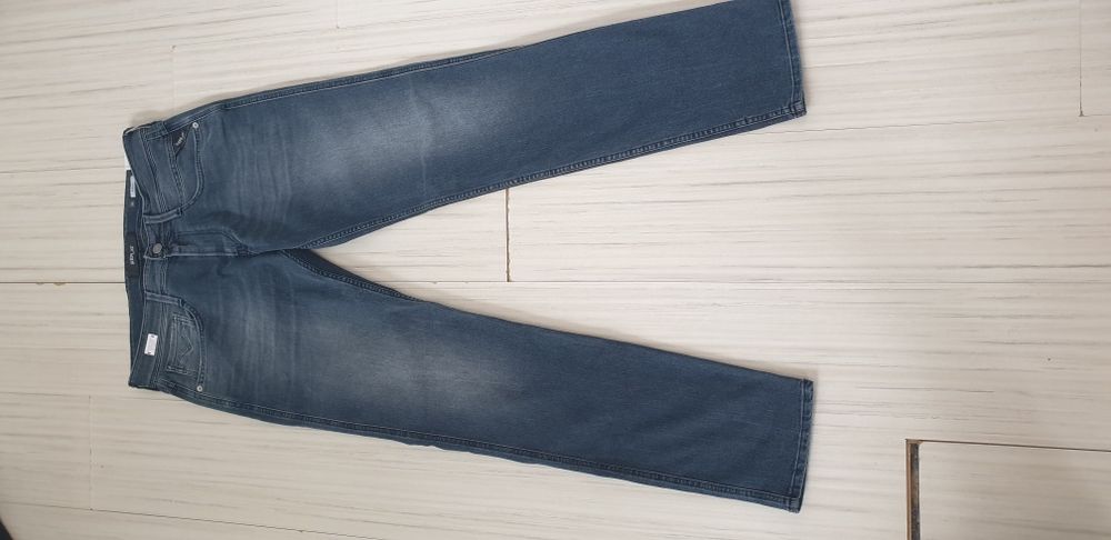 Replay Milano Anbass Stretch Slim Fit 34/34 НОВО! ОРИГИНАЛ Мъжки Дънки