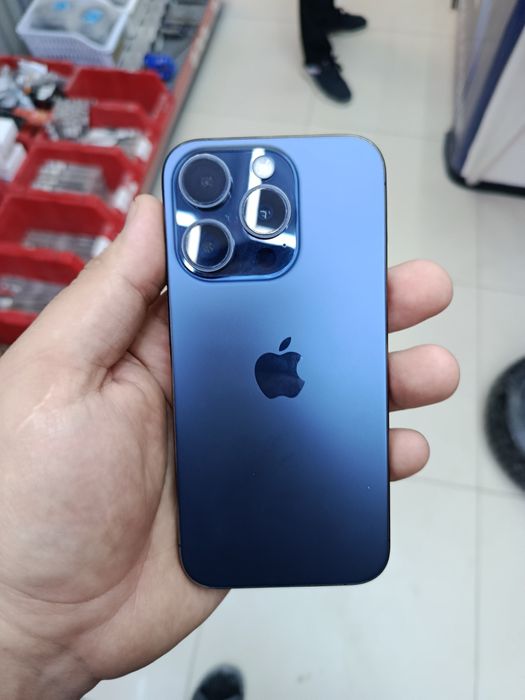iPhone 15 Pro, Blue Titanium, 128GB 86 % 1 -qol telefon Kelishamiz