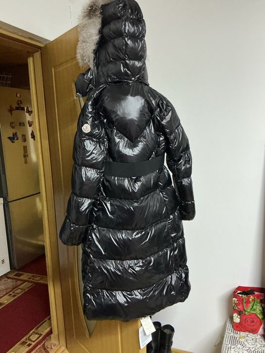 Geaca Moncler Neagra Originala Noua