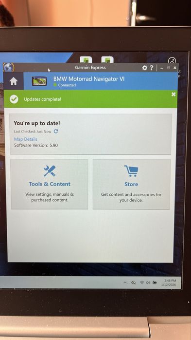 Navigator/gps BMW Navi 6 motocicleta