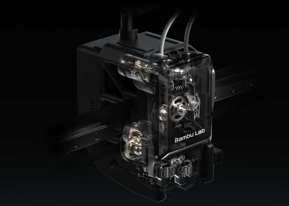 Bambu Lab Dual Extruder Unit for H2D Series 3D Printers