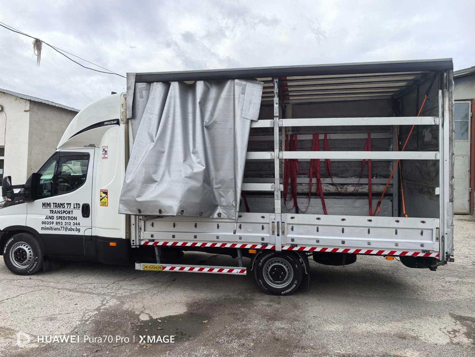 10 палетен бус ивеко дейли