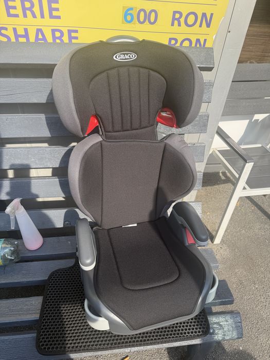Scaun auto Graco Junior Maxi Midnight Black, 15-36 kg