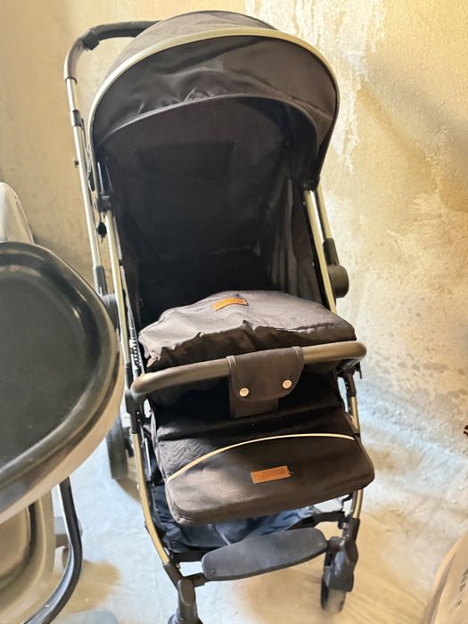 Продам коляску, стул для кормление и авто люльку