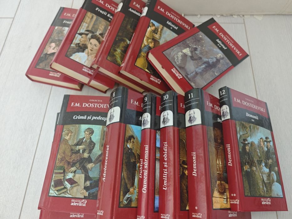 Colecția Dostoievski, Adevărul, Completa, 12 vol, Stare Foarte Buna