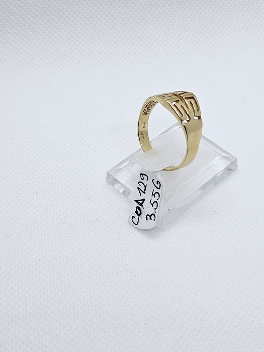 Vand inel dama din aur 14 k 3.55 g cod 129