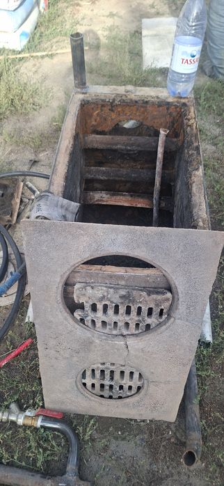 Продам печь с водяным насосом