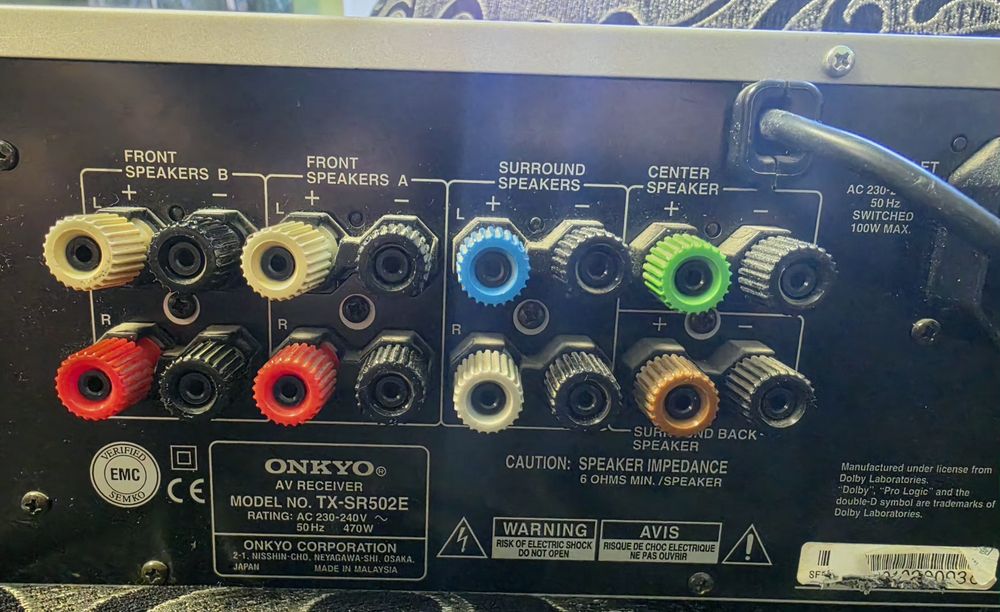Onkyo TX-SR502E receiver