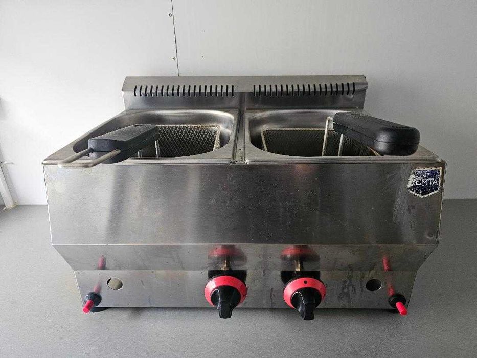 Aparat profesional Hotdog, friteuză pe gaz, crepieră pe gaz, grill pe gaz