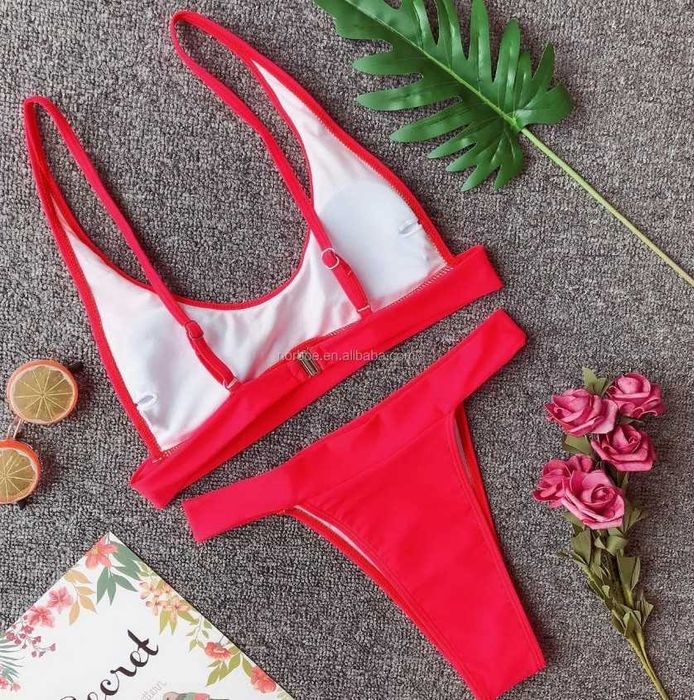 Дамски Червен Бански