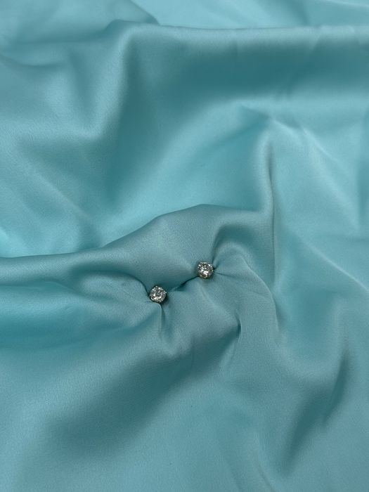 Золотые пуссеты с бриллиантами