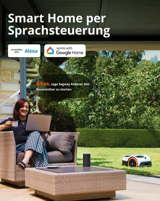 Роботизирана косачка Navimow i105E без кабел - Гаранция  05.09.2028