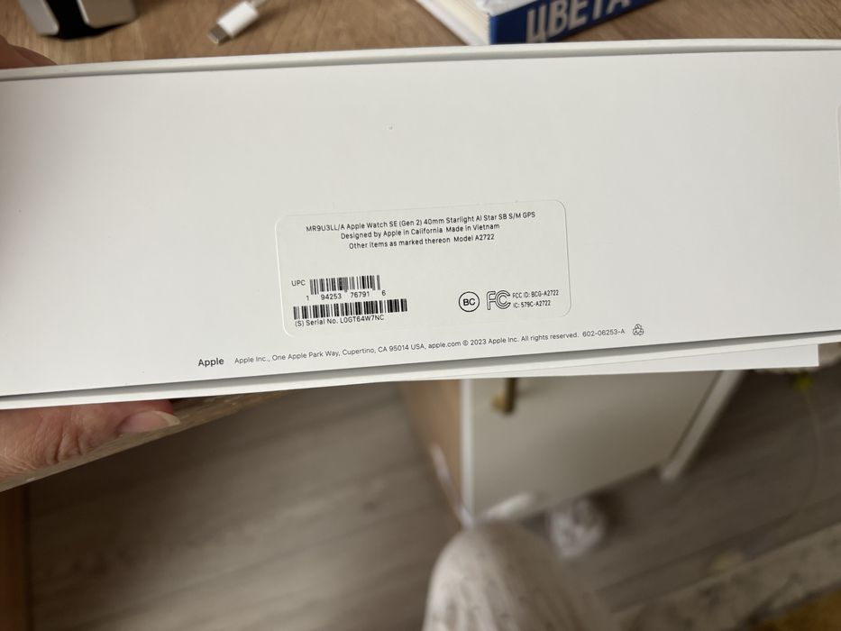 Продам часы apple watch SE40mm
