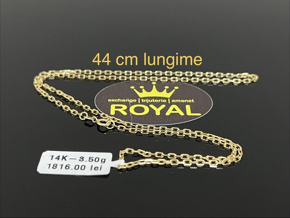 Bijuteria Royal CB : Lant aur 14K 585  3,50 grame