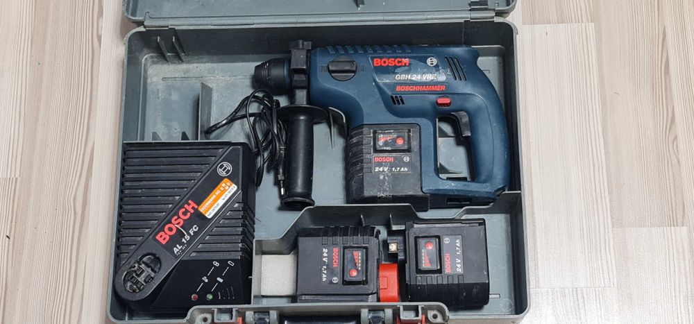 Bosch Boschhammer 24v sds / акумулаторен перфоратор бош