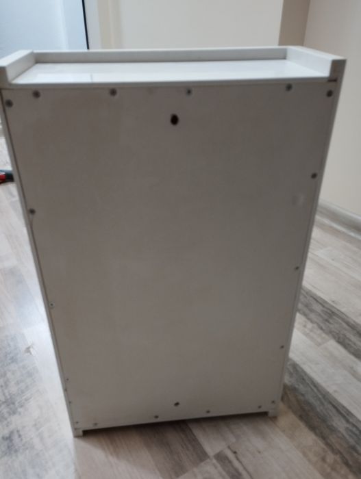 Горен шкаф баня с огладало, PVC 55см