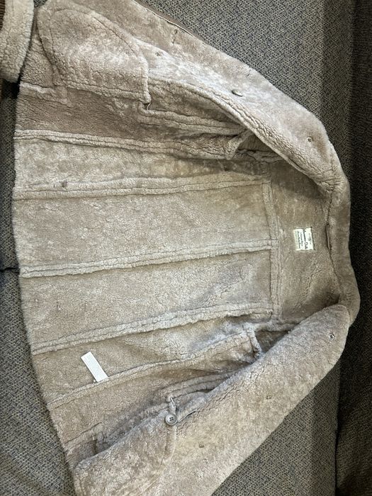 Дубленка massimo dutti xs 40р овчина