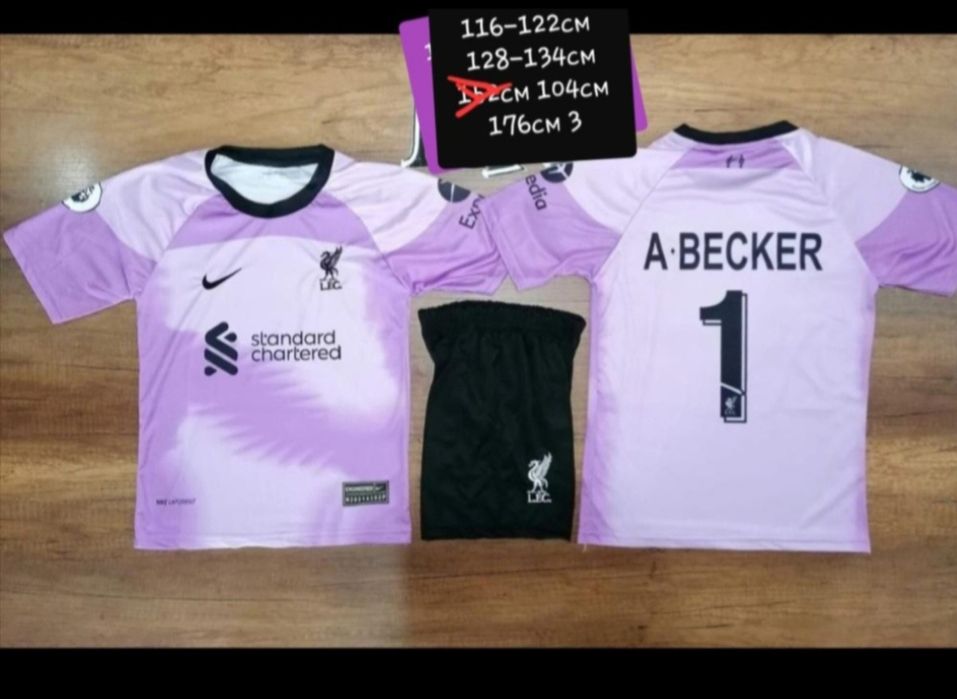 A. BECKER 1 детско юношески футболни вратарски екипи НОВО 2025-26 год