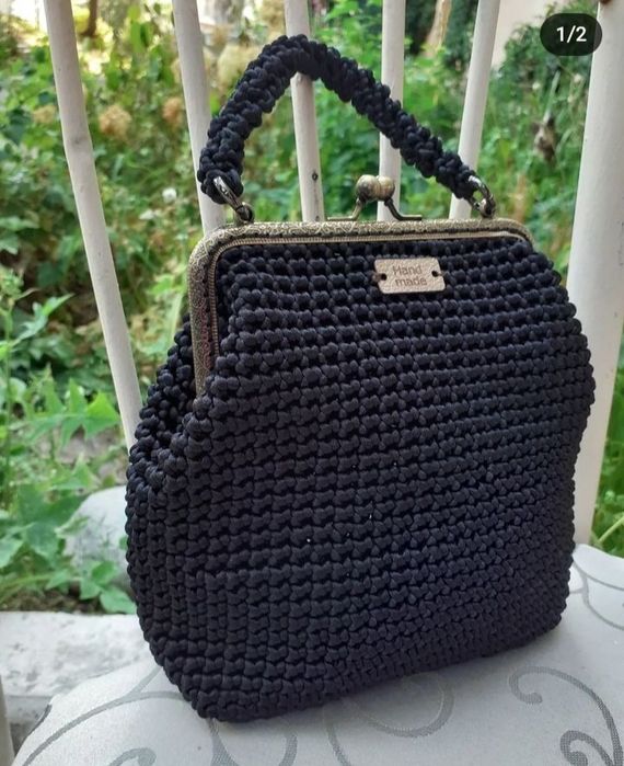 Сумка вязаная ручная работа