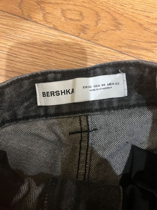 Bershka “WIDE BALLOON Carpenter,” Black Jeans