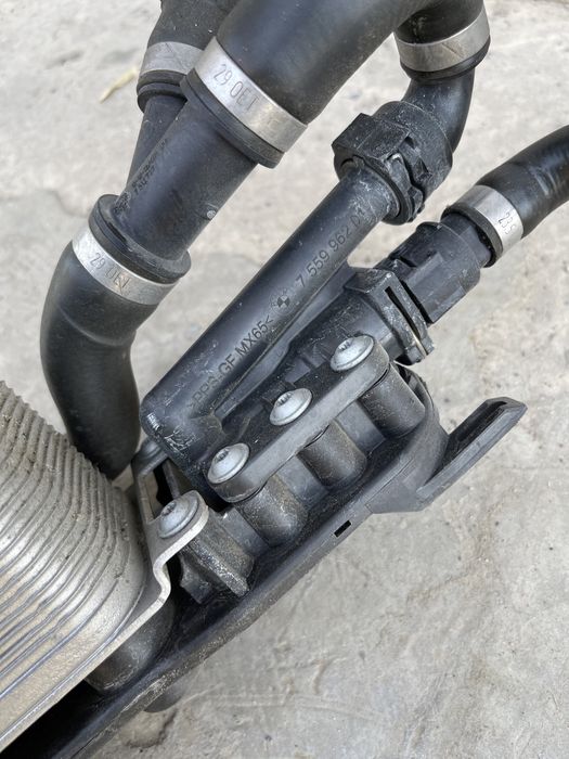 Теплообменник на BMW E60 БМВ Е60