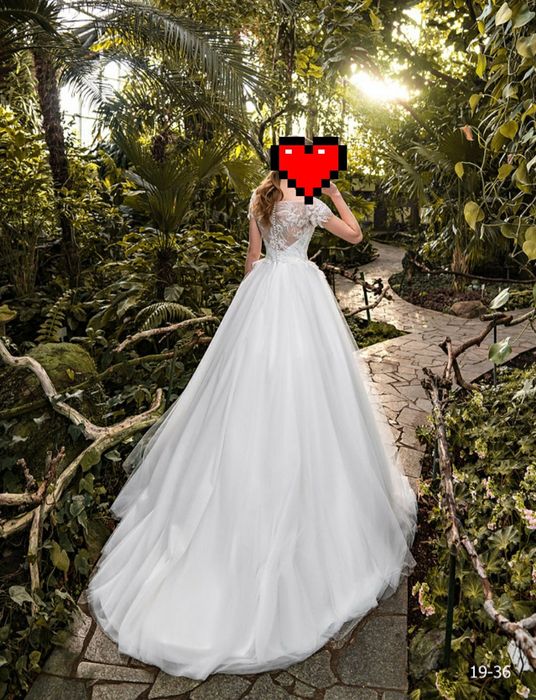 Rochie de mireasa Eden Bride de tip Printesa, Marimea S/M, Ploiesti