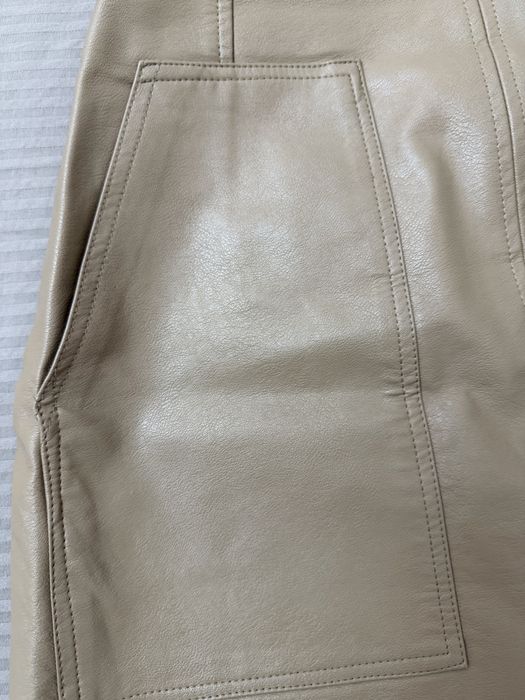 Мини юбка из экокожи, размер S