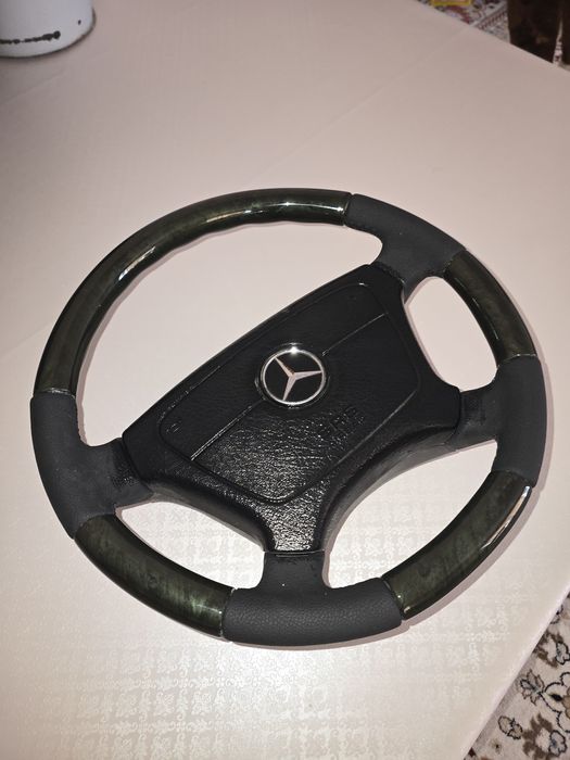 Руль мерседес с хром звездой