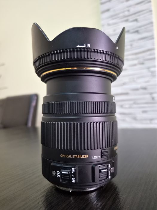 Obiectiv Sigma 17-50 F2.8, montura Canon si Viltrox EF-Mount Lens to MFT micro 4/3 Speedbooster Cine MFT 4/3 - Canon EF