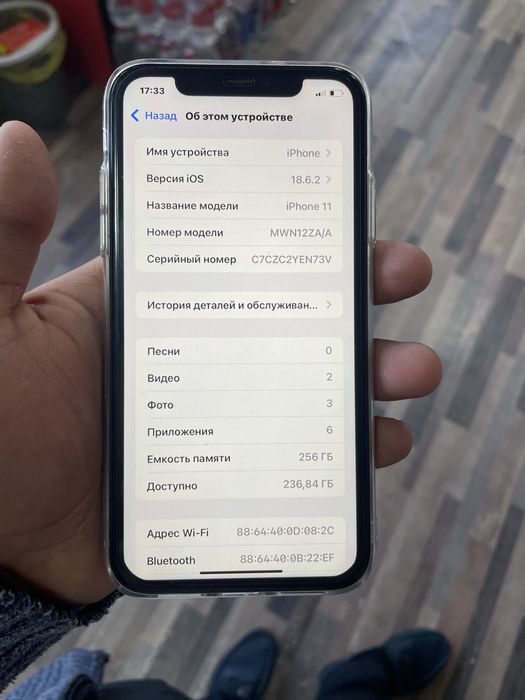 Iphone 11 radnoy sostayana