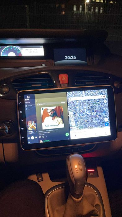Navigatie Android 1 Din Universala Ecran Rotativ - CarPlay
