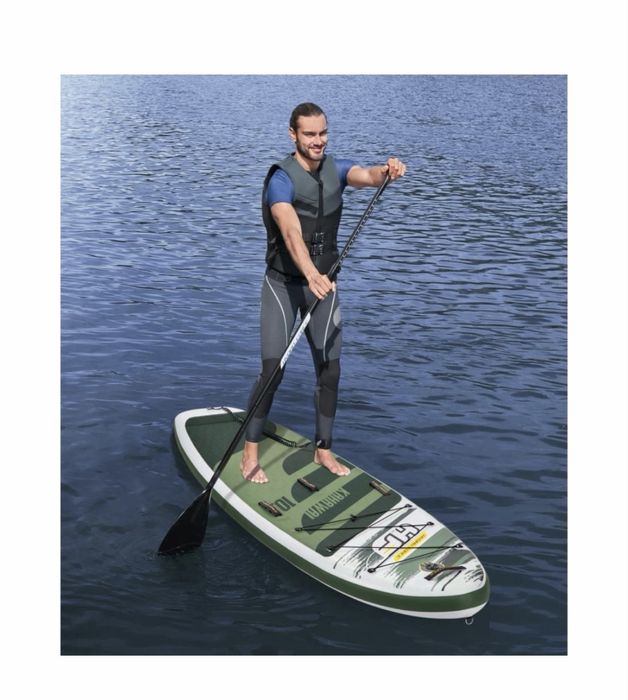 Bestway set sup placă gonflabilă hydro-force kahawai, 310x86x15 cm