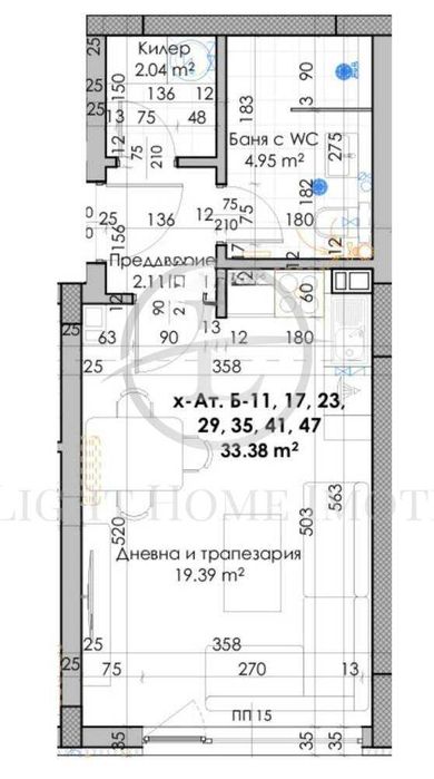 Продава се Едностаен апартамент в Пловдив, Кючук Париж - 40 кв.м за 632 €/кв.м - Снимка #10