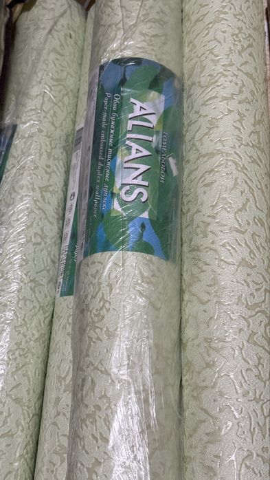 Обои бумажные тисненые дуплекс