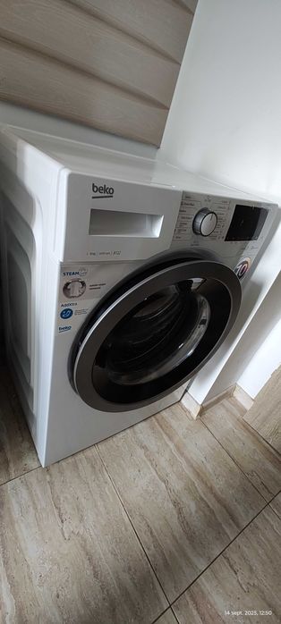 Masina de spalat rufe Beko,inverter,8 kg,1400 rpm,wifi,15programe