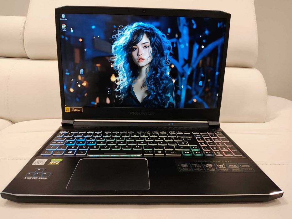 Laptop gaming acer Predator intel core i7-10750H ,video 8 GB RTX 2070