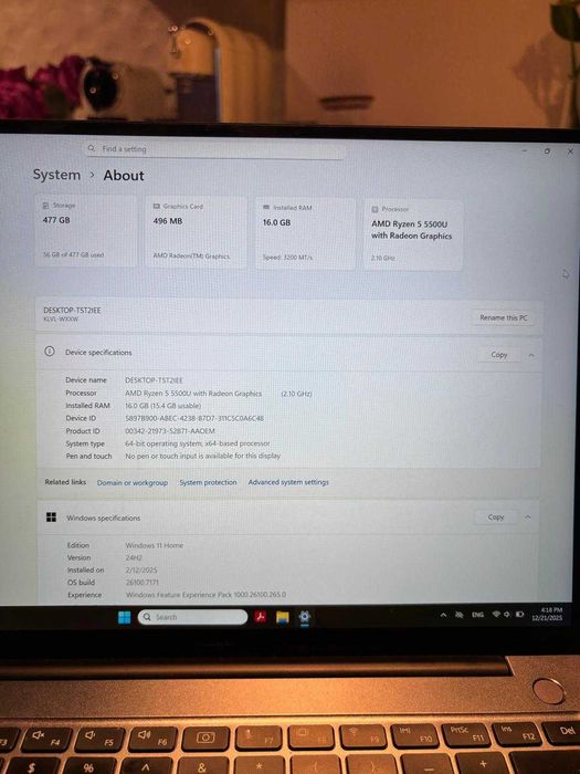 Laptop ultraportabil Huawei MateBook 14