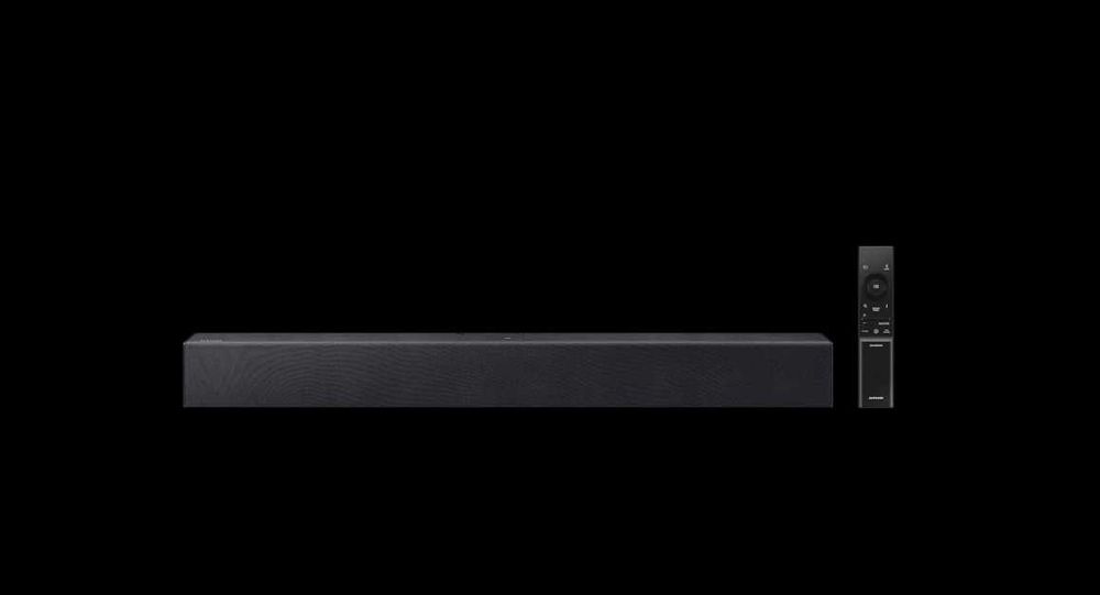 Soundbar Samsung HW-B400F, 2.0 ch, Subwoofer integrat, telecomanda