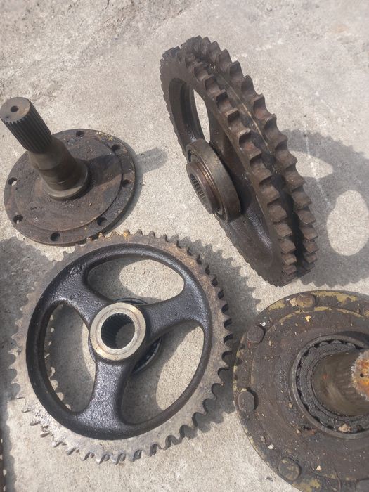 pinion 16b dublu / lanț gal 16b dublu