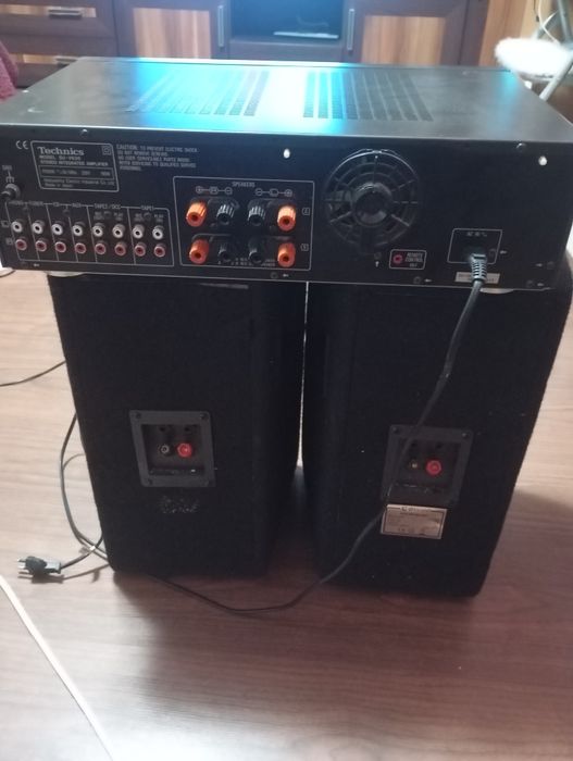 Set boxe profesionale plus statie technics