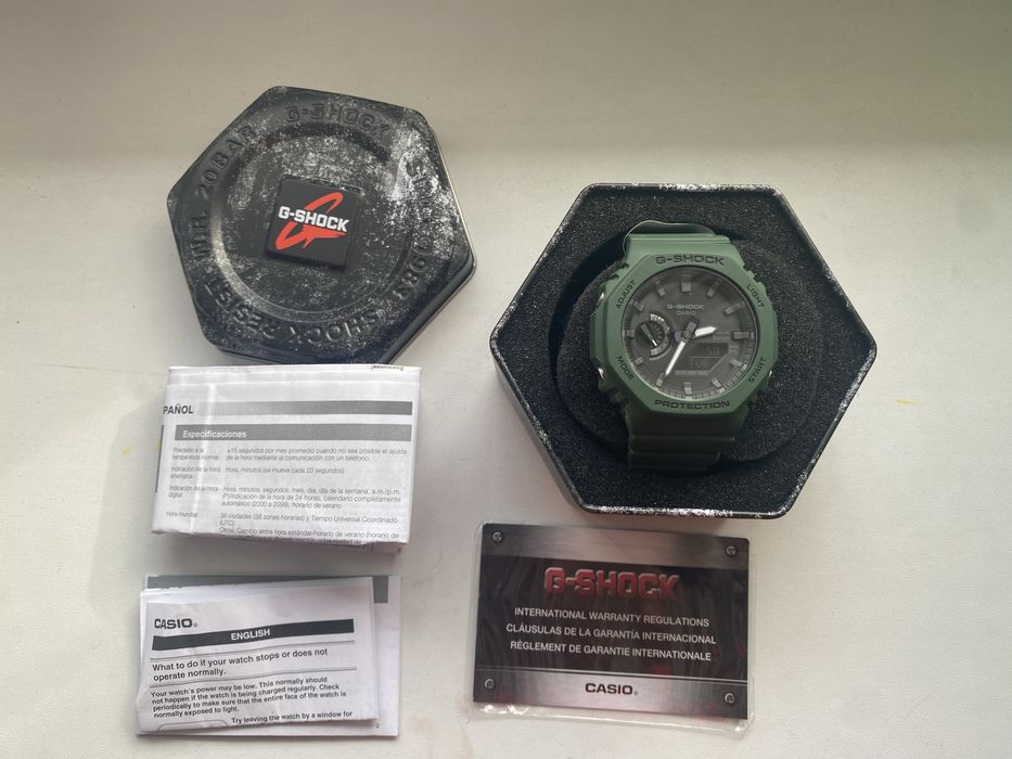 Casio GShock 2100 (bluetooth, tough solar)