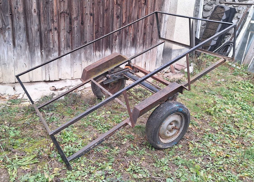 Remorcă auto neînmatriculată