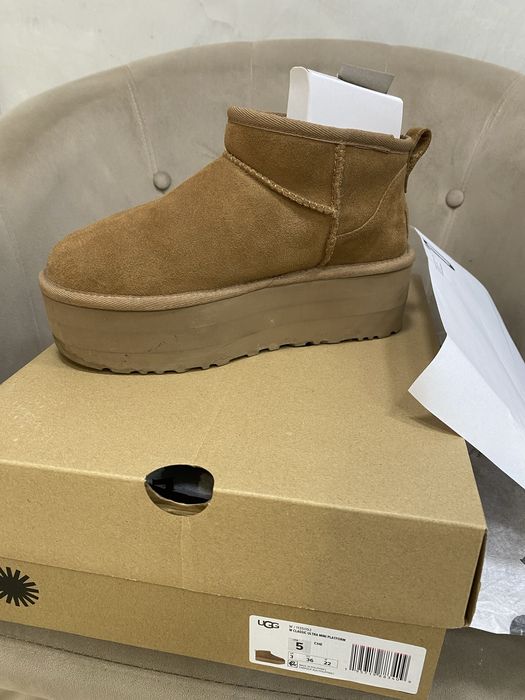 Ugg Classic Ultra Mini Platform,size 36