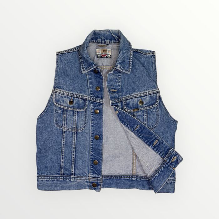 Дамски дънков елек LEE