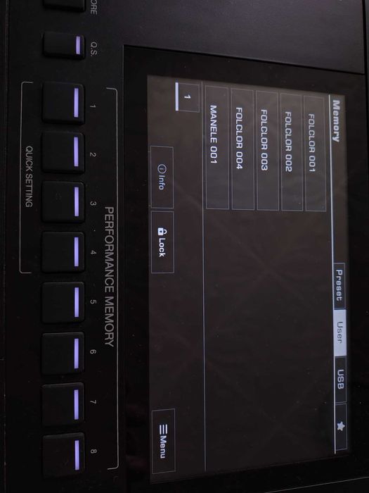 Orga Medeli AKX10+ set folclor si manele