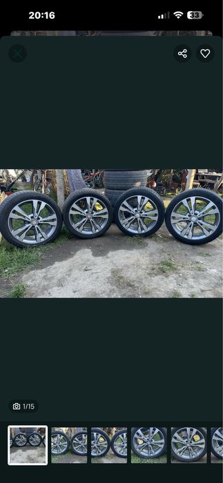 Джанти с зимни гуми 245/40/19