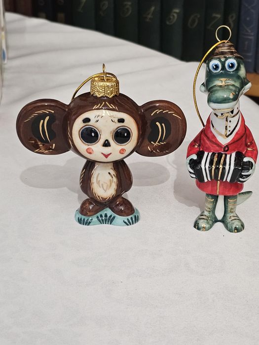 Ёлочные игрушки- статуэтки