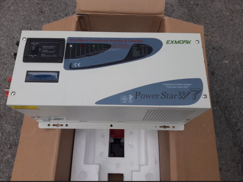 Инвертор 3 кВт 24V (чистый синус,  UPS)