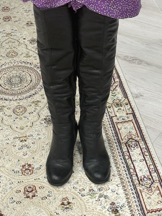 Сапоги ботфорты женские