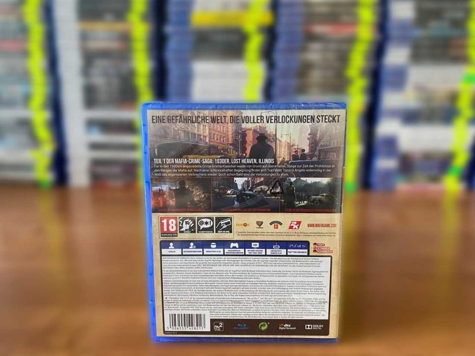 Новый Mafia: Dеfinitivе Edition PS4/PS5 Пс4 Много Игр